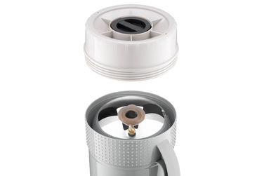 ARDESTO Thermos Gemini Gourmet 3200 мл, пластик, стеклянная колба, серый