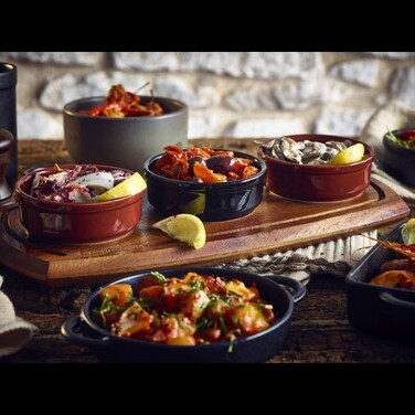 Салатник круглий, 10 см, 140 мл, чорний, GenWare