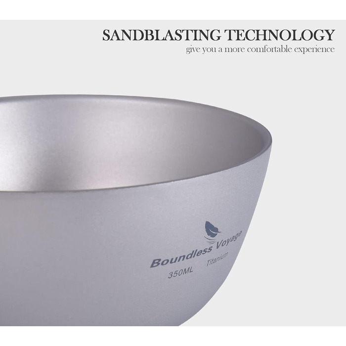 Титанова чаша з подвійними стінками 350 мл Boundless Voyage
