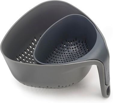 Набір друшляків, 2 предмети, сірий Nest Joseph Joseph