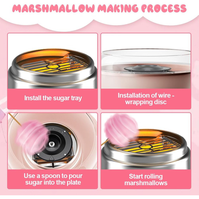 Машина для виробництва цукрової вати для дому, потужність 500 Вт ADDLIVE