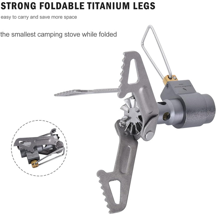 Кемпинговая газовая плита Ti9009O iBasingo