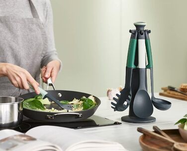 Набір посуду Joseph Joseph Elevate Carousel, 6 предметів, різнокольоровий (блок, зелений)