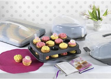 Контейнер для тортов переносной 35 x 31 x 14 см Xavax