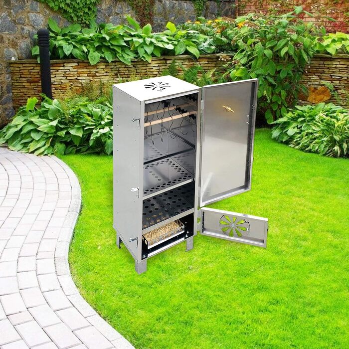 Коптильня з нержавіючої сталі 39 х 40 х 113 см Firend