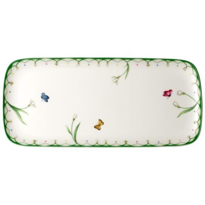 Прямокутне блюдо для торта 35х16 см Colourful Spring Villeroy & Boch