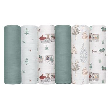 Набір із 6 рушників для дітей 70 х 70 см GLLQUEN BABY