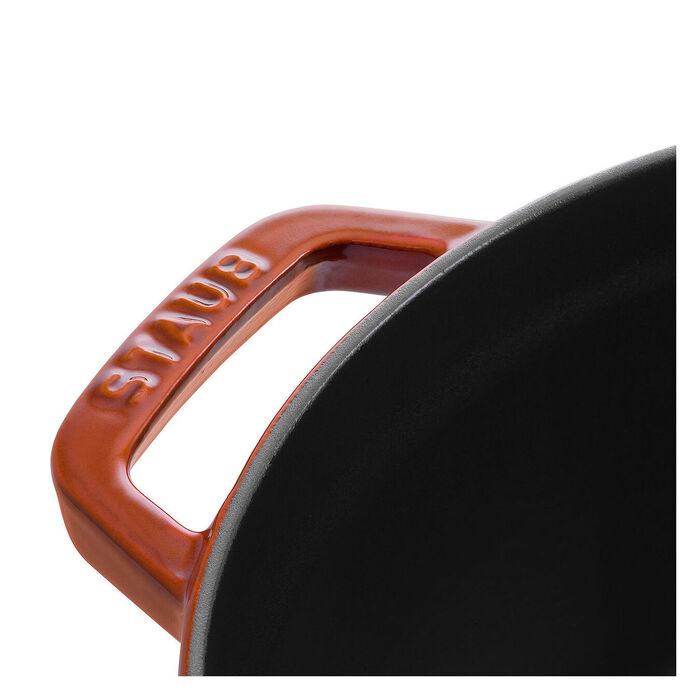 Кокот круглий 28 см, кориця Staub