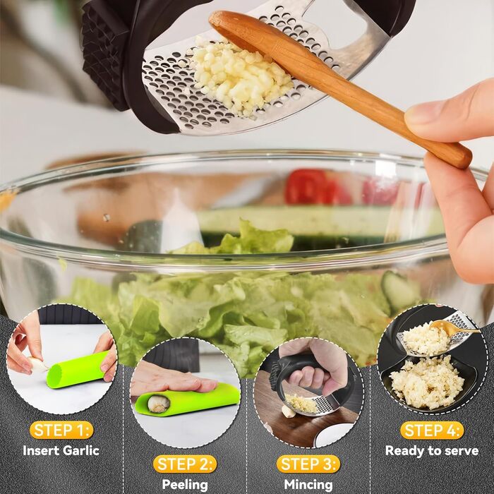 Часниковий прес з нержавіючої сталі Nylea