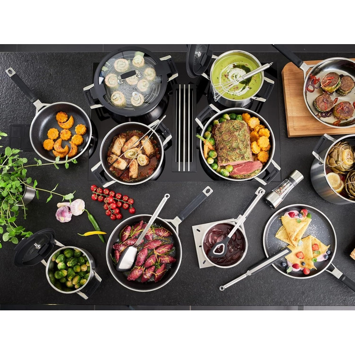 Набір каструль 10 предметів Silence Pro Rosle