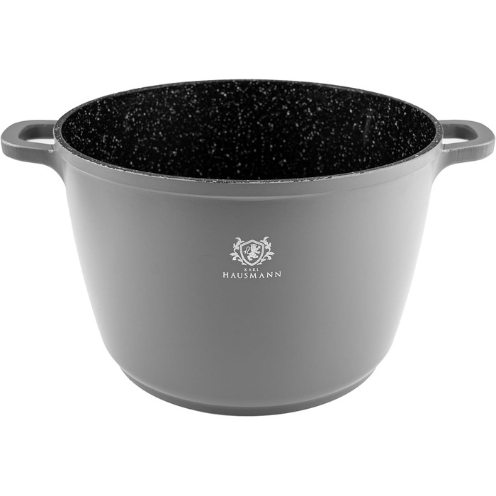 Кастрюля 6 л с антипригарным покрытием со стеклянной крышкой 24 см GRANT Karl Hausmann