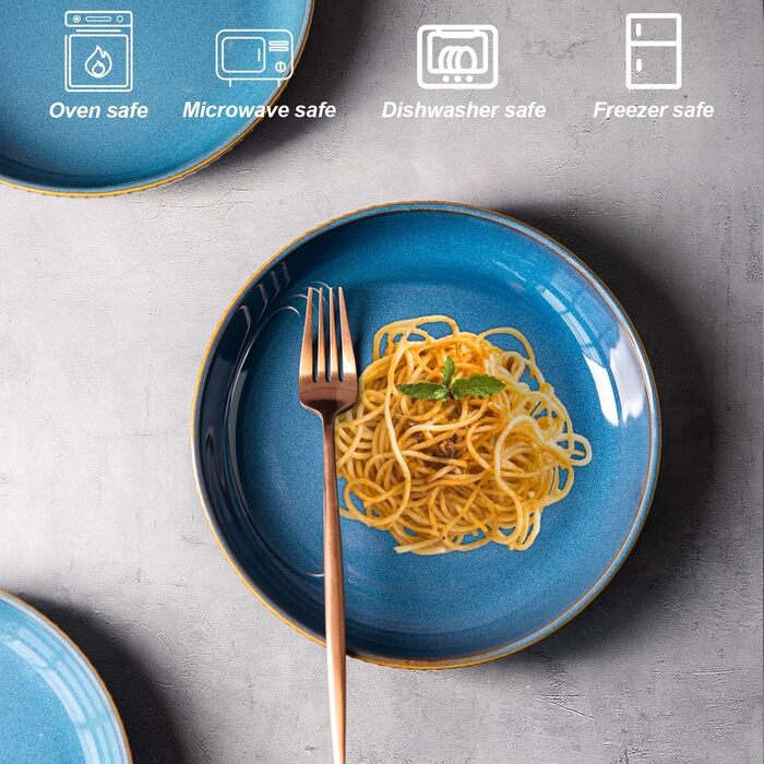 Керамічна тарілка для пасти 21 см 2 шт CSYY