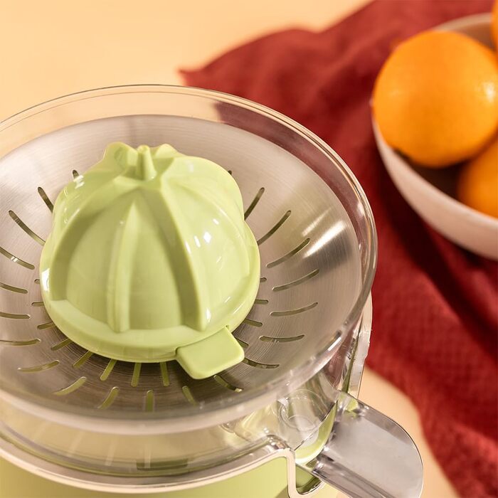 Соковижималка ручна електрична 1000 Вт, зелена Xqueeze RetroJuice 1000 Cecotec