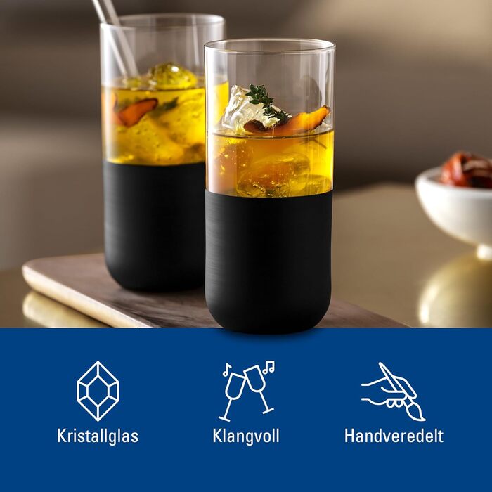 Набір келихів для лонгдрінків 4 шт 300 мл  Manufacture Rock Villeroy & Boch