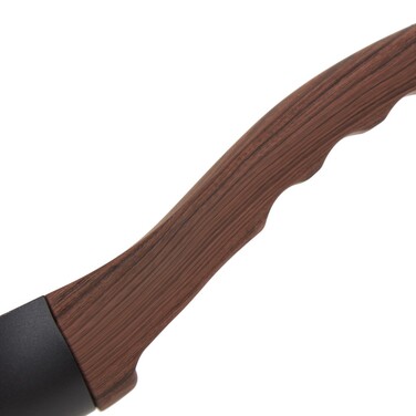 Ковш Fissman FILOMENA 16x8 см 1,2 л со стеклянной крышкой алюминий с антипригарным покрытием (14529)