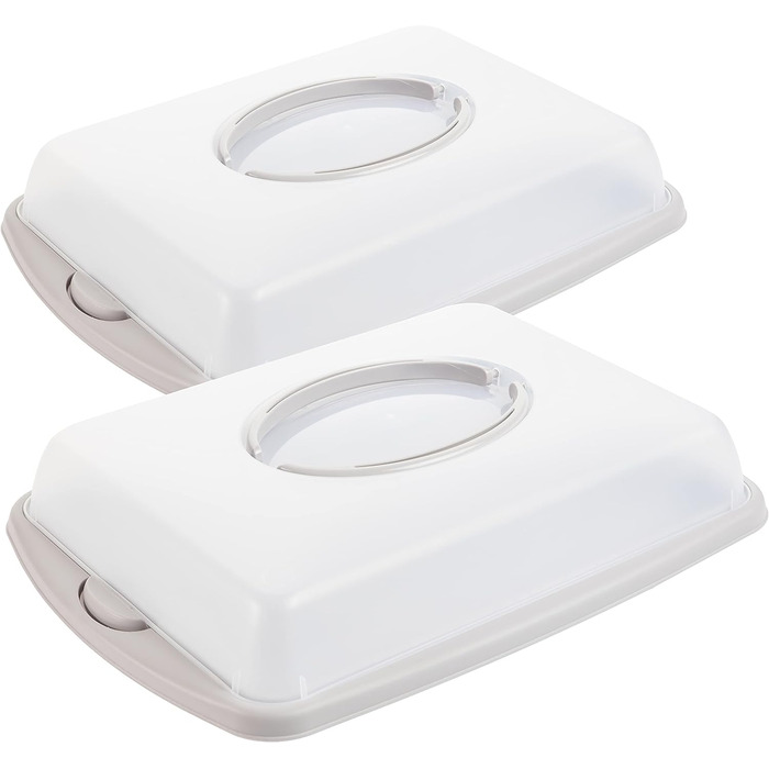 Контейнер для тортів 6,5 л, набір 2 предмети, Taupe Centi