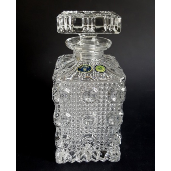 Штоф д/віскі Diamond Eyes 700 мл 9752 BOHEMIA