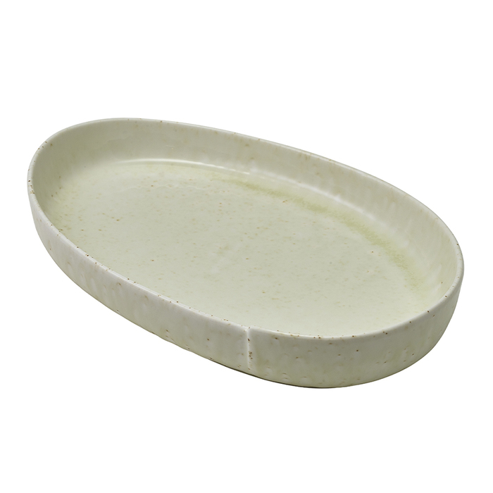 Тарілка овальна 28 см, Kozo Porcelain Shiro, GenWare