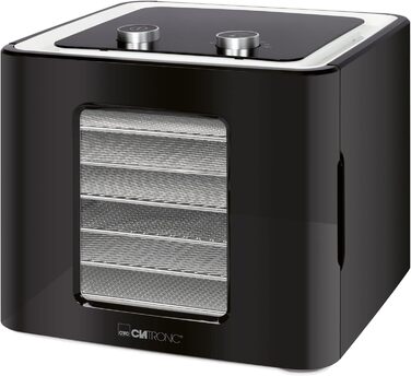 Дегідратор на 6 полиць, 450 Вт, чорний Clatronic