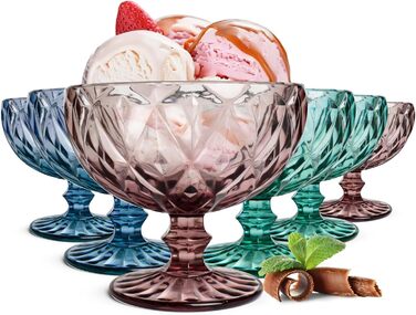 Набір креманок для мороженого 6 шт. 300 мл Sendez