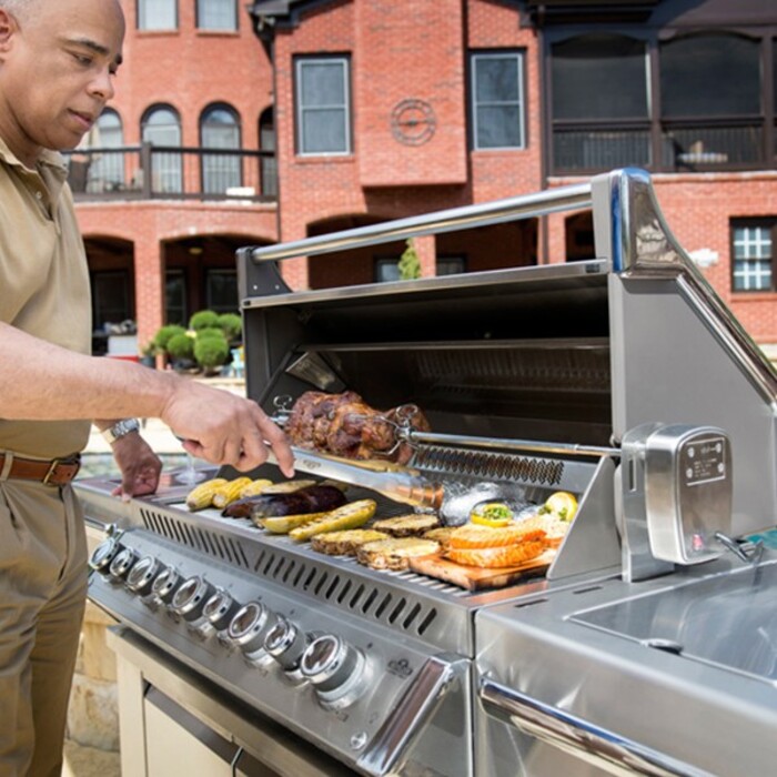 Газовый гриль Napoleon Prestige PRO P-665 PRO665RSIBPSS Код: 004559