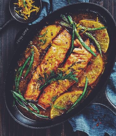 Сковорода чавунна для риби 33 х 21,5 см SKEPPSHULT