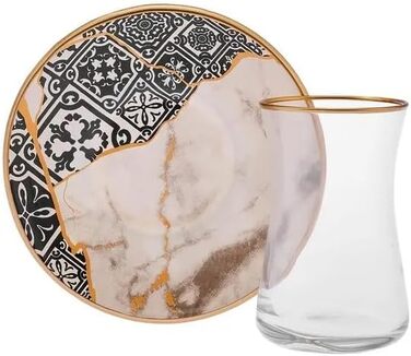 Чайний сервіз із 12 предметів на 6 персон KARACA