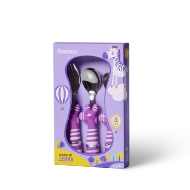 Набор столовых приборов Fissman ЗЕБРА 3 предмета (3564)