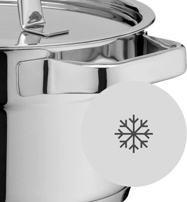 Набор кастрюль с крышками 9 предметов Compact Cuisine WMF