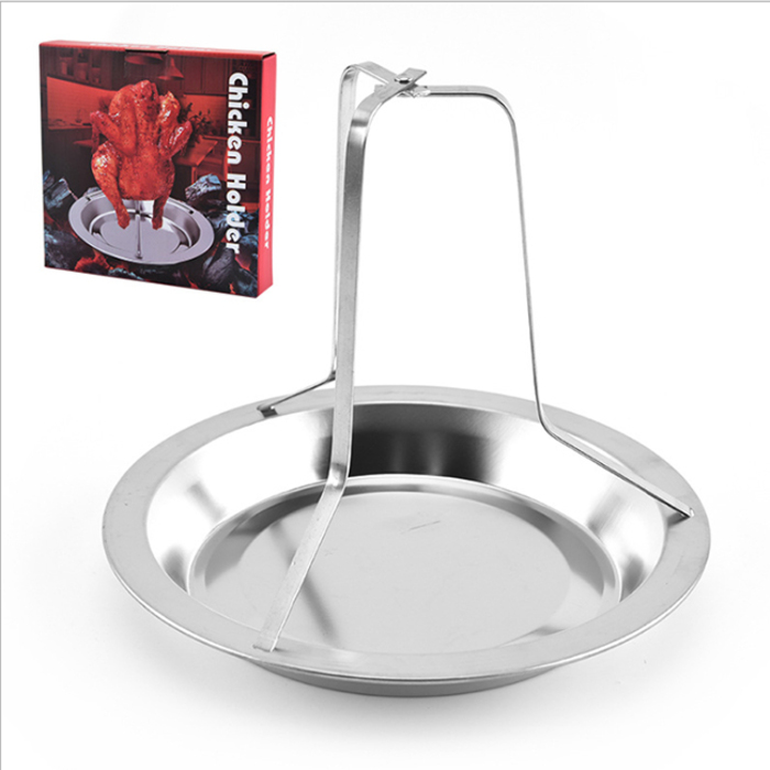 Стойка для курицы, нержавеющая сталь GRILLI