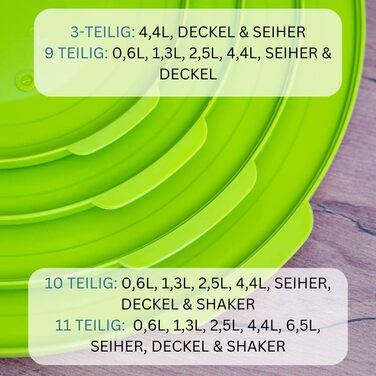 Набор из 4 мисок, 9 предметов Olympia Westmark