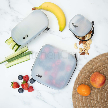 Контейнер для їжі Built, силіконовий, 16 х 16 см