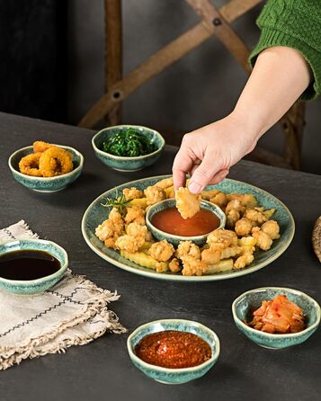 Порцелянові миски для соусу 6 шт HENXFEN LEAD