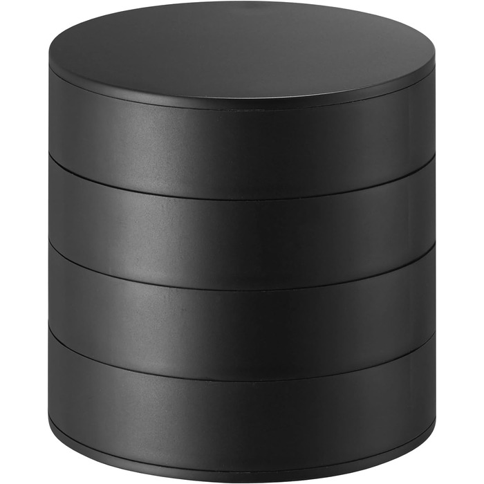 Скринька для прикрас Yamazaki Tower, смола ABS, чорна, один розмір