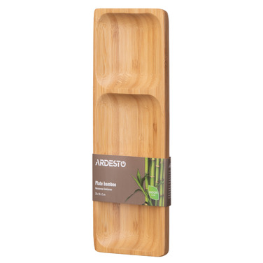 ARDESTO Менажница Midori, 26х10х2см, бамбук