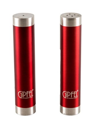 GIPFEL Набор для приправ 2пр 2,5х12см Цвет: красный, Материал: Нержавеющая Сталь 14/1 (#201) 9139 GIPFEL