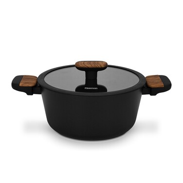 Кастрюля со стеклянной крышкой 22 см 3,36 л FEORELLA Fissman