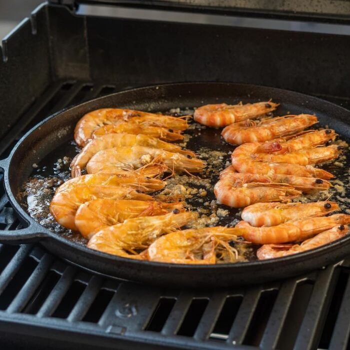 Сковорода чавунна 35 см BBQ-Toro