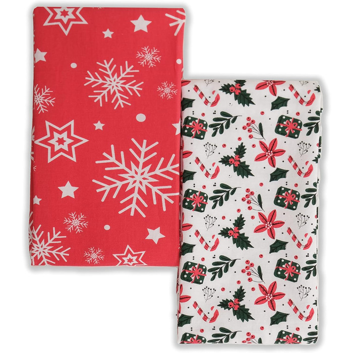 Набір з 2 різдвяних кухонних рушників 70 x 50 см Homy Textiles