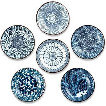 Набір з 6 керамічних мисок для соусів Besmeety