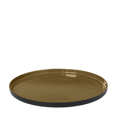 Підношення з поліпропілену 30 см Dull Gold Viso Blomus