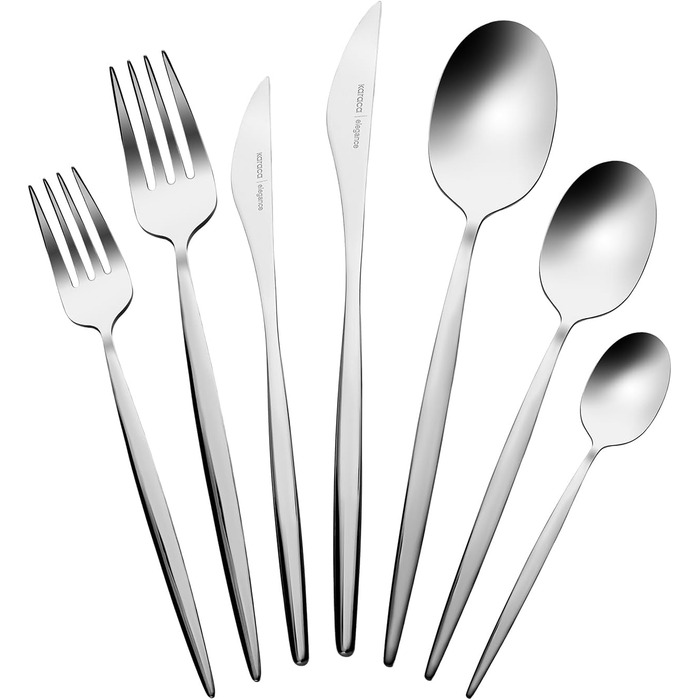 Набір столових приборів Karaca Lizbon на 12 персон, 84 предмети - Стильні та якісні столові прибори для вишуканого посуду