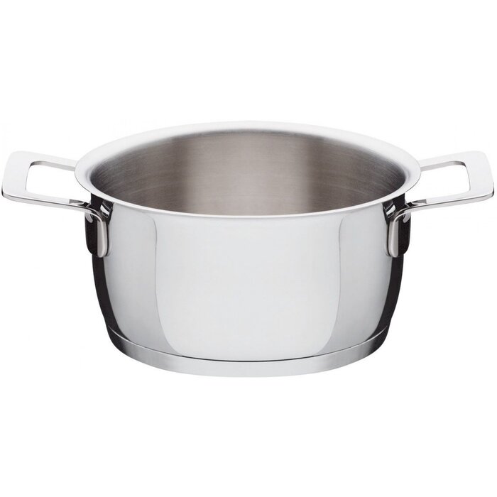 Каструля з двома ручками 16 см 1,6 л металік Pots Pans Alessi