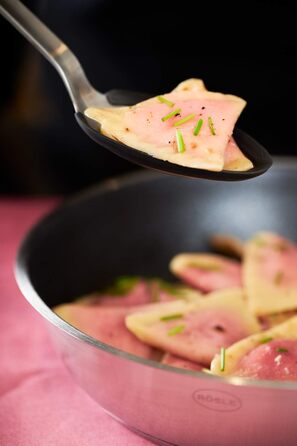 Ложка поварская 33,5 см с силиконовым краем Rosle