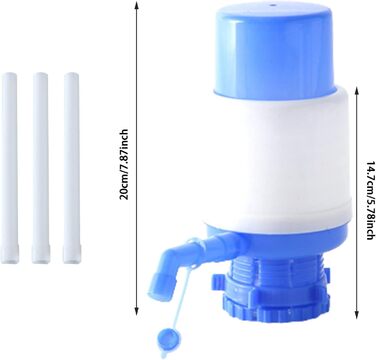 Помпа для води синій-білий Blogiiup