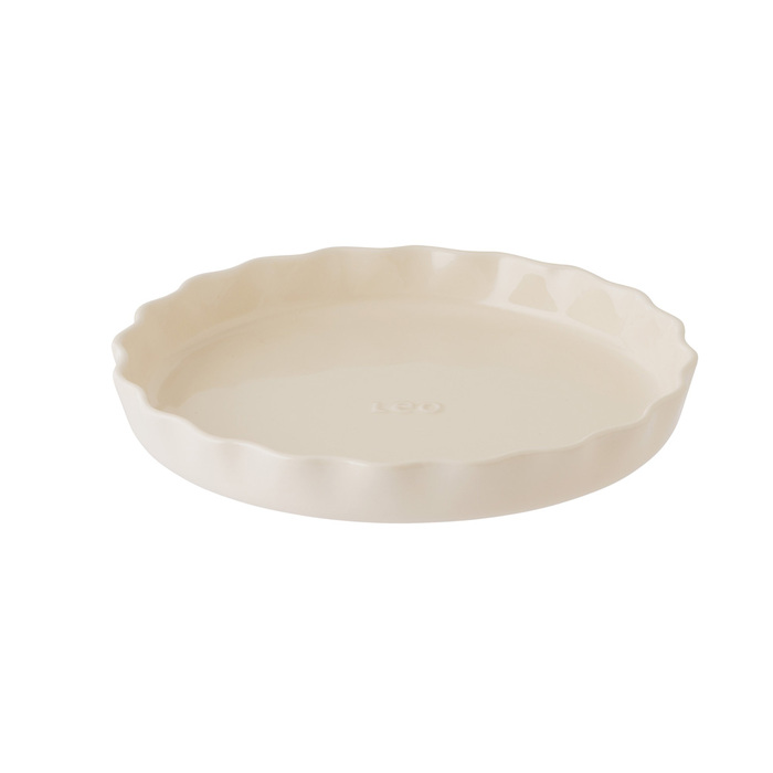 Форма кругла для запікання BergHOFF LEO BALANCE, бежевий, кераміка, діам. 28 см, 1,5 л