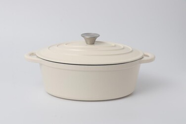 Кастрюля чугунная овальная 30 х 23 см Tierra