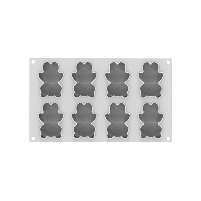 TEDDY BEAR 68 Форма силіконова