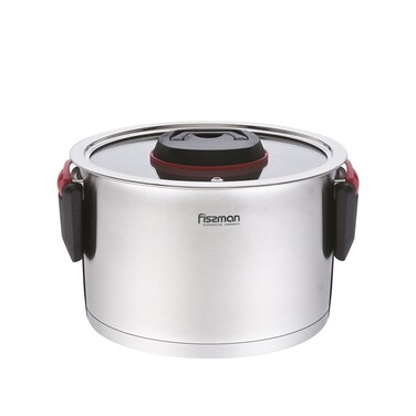 Кастрюля со стеклянной крышкой 20 см 3,5л PAULINE Fissman