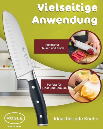 Нож сантоку 17,5 см Tradition Rosle